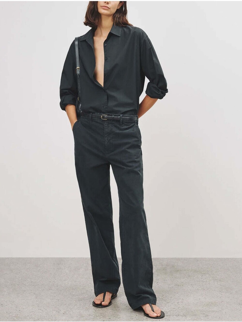 Nili Lotan Navy Eliot Boy Pants size 4 BNWT